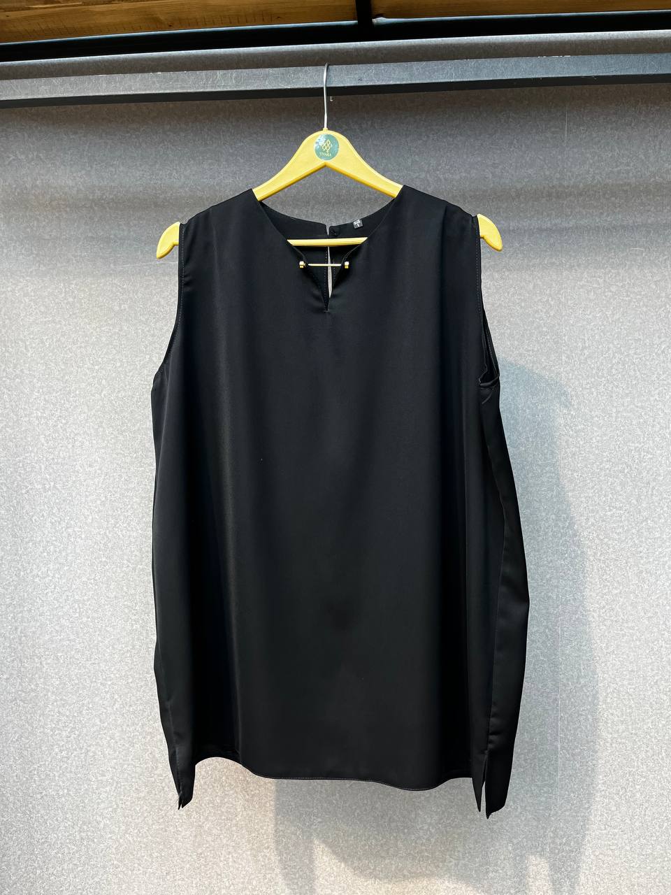 شومیز آستین حلقه ای سایزبزرگ  مدل یقه سگکک کد 414