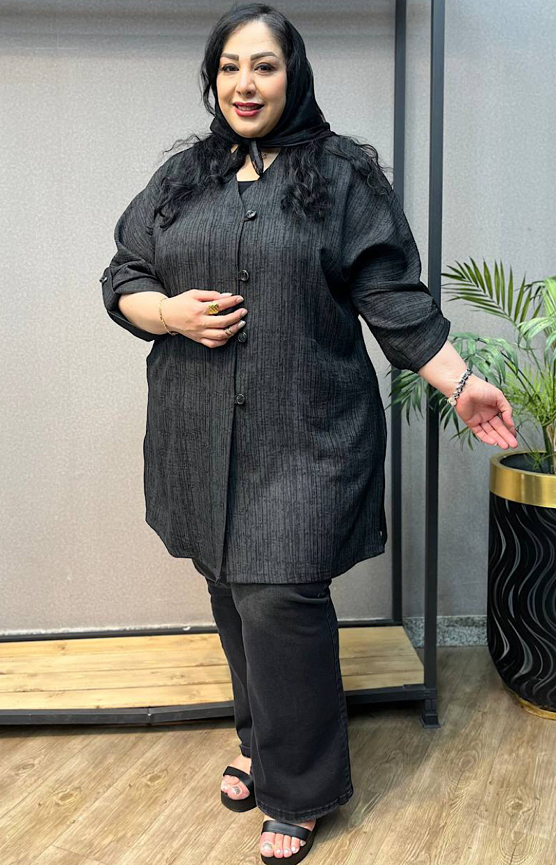 مانتو سایز بزرگ لوییس شنل کد 251