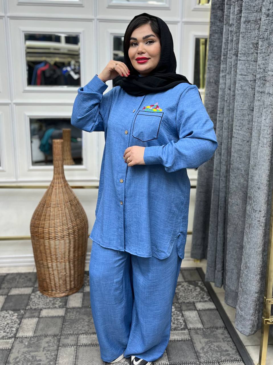 ست شومیز و شلوار زنانه