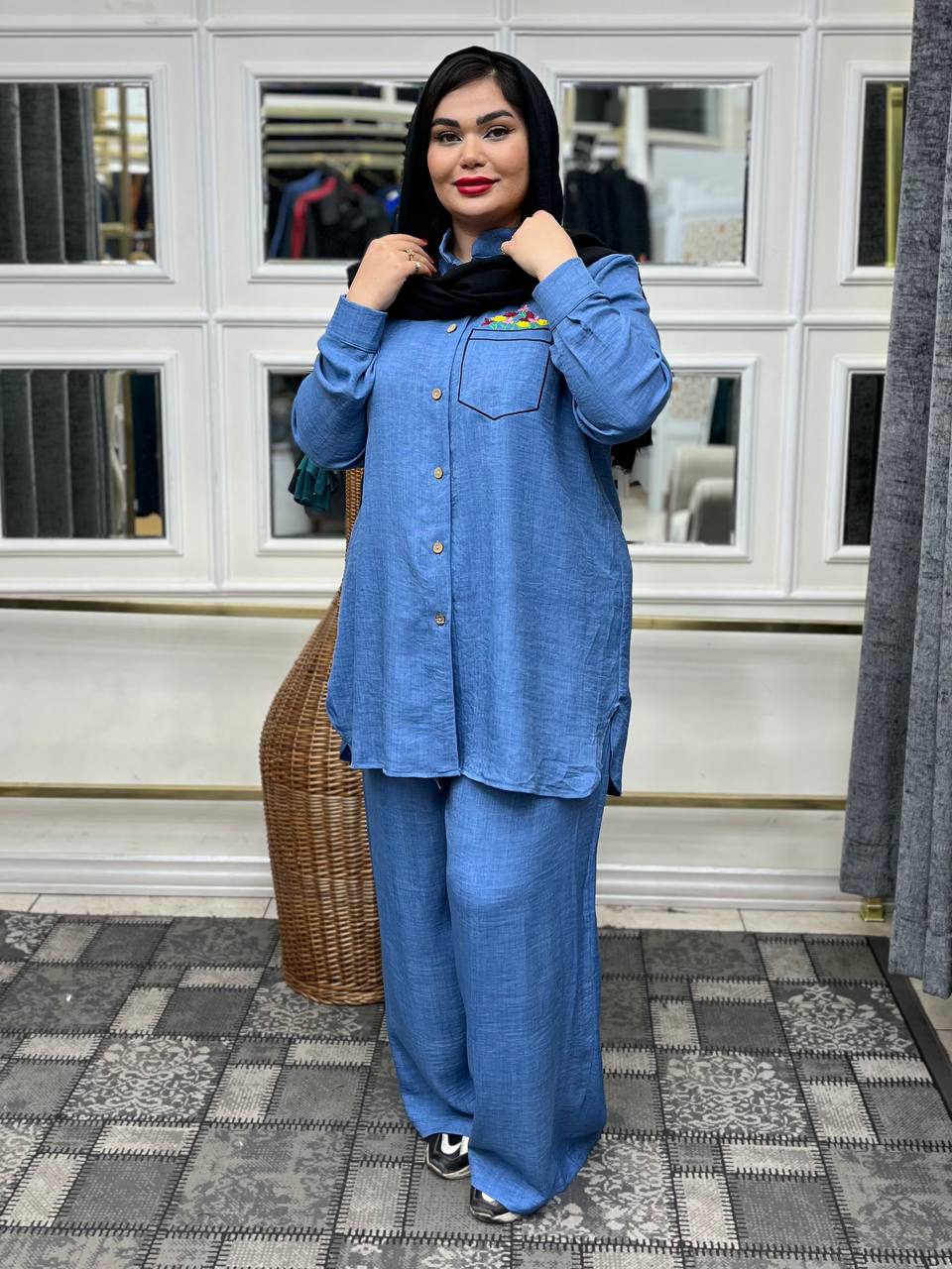 ست تابستانه سایز بزرگ