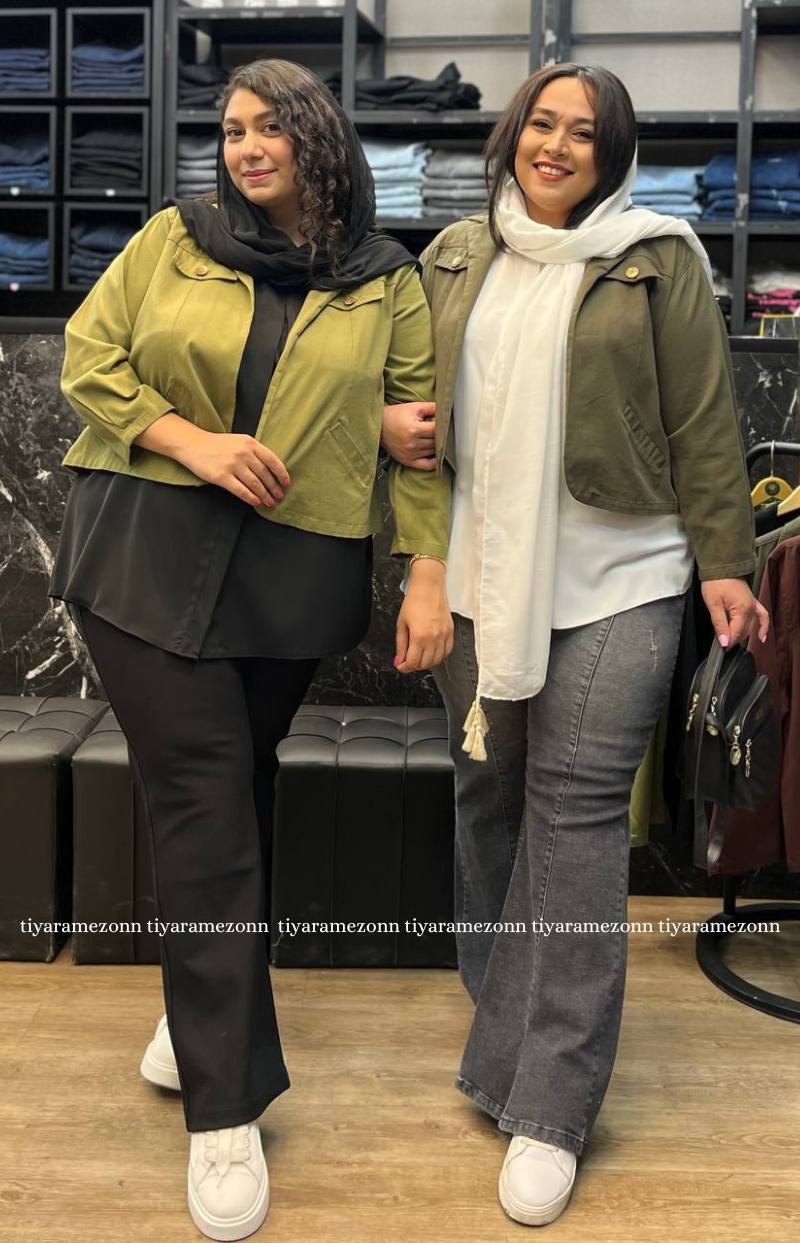 کراپ کت سایز بزرگ