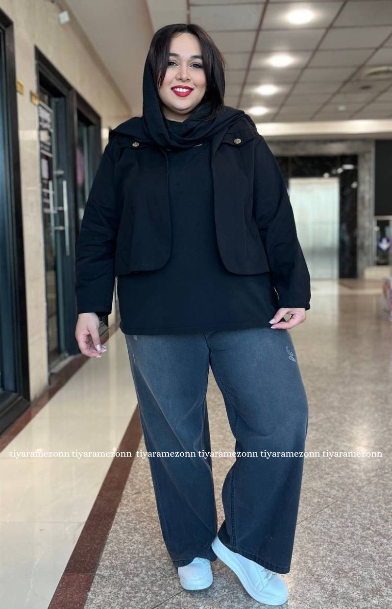 شلوار بگ سایز بزرگ زنانه