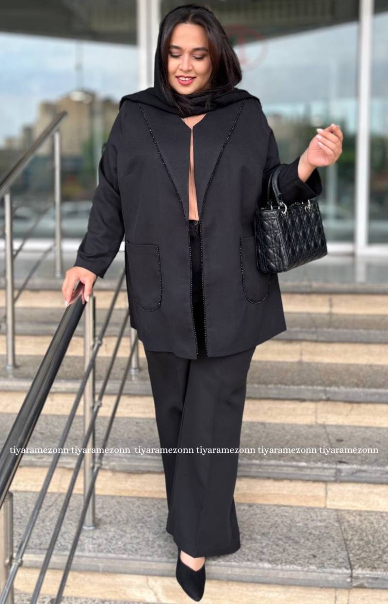 با مانتو مجلسی سایز بزرگ استایلی شیک داشته باشید!