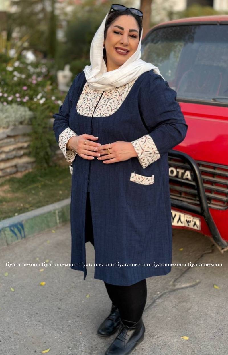 طراحی جدیدترین مانتو سایز بزرگ