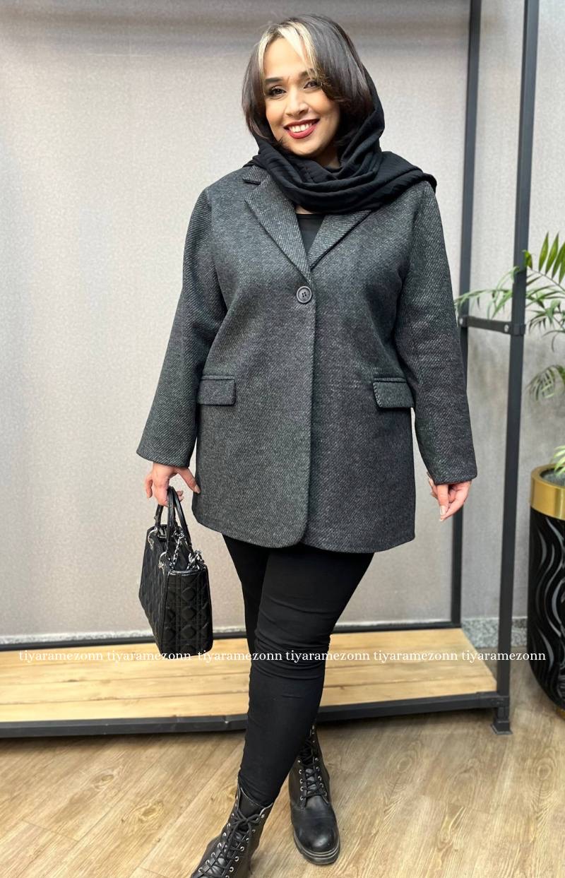 خرید پالتو سایز بزرگ زنانه