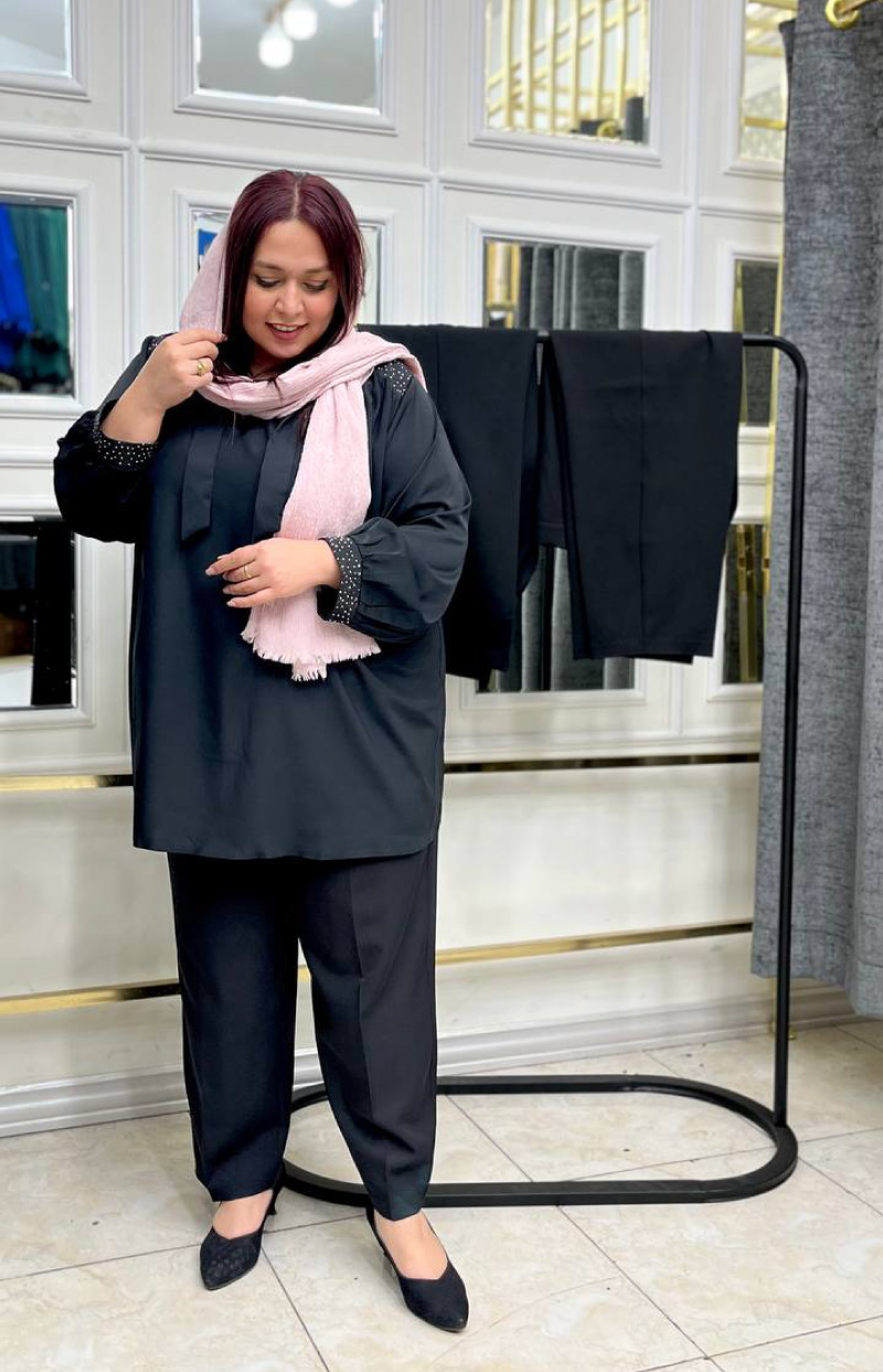 شلوار سایز بزرگ زنانه