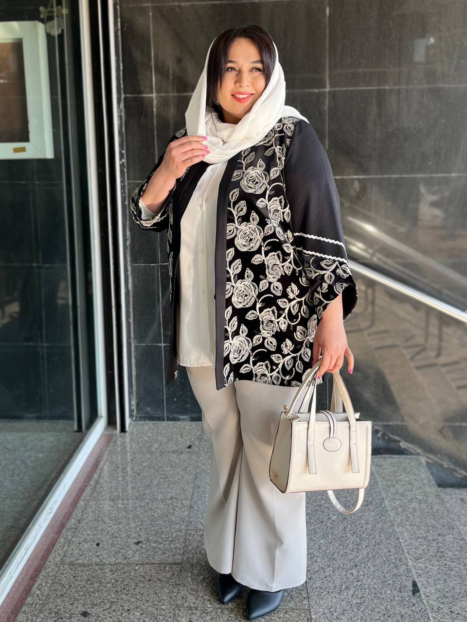 کت مجلسی سایزبزرگ استین کرواتی کد 116