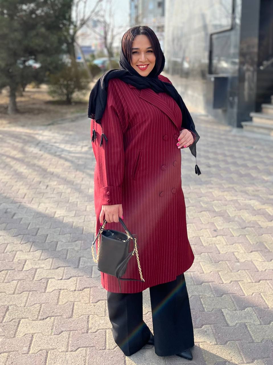 مانتو کتی بلند سایزبزرگ دیپلمات جدید کد 146