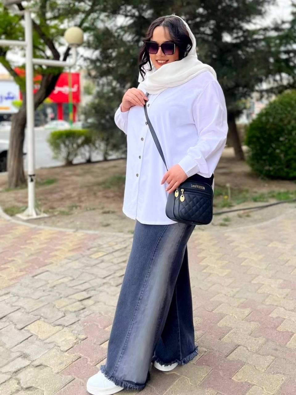 شومیز سایز بزرگ بنگالین کد 162