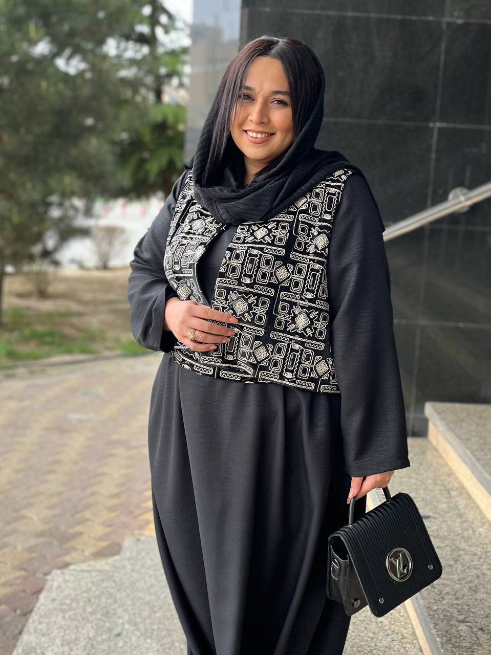ست جلیقه سارافون سایزبزرگ کد 175