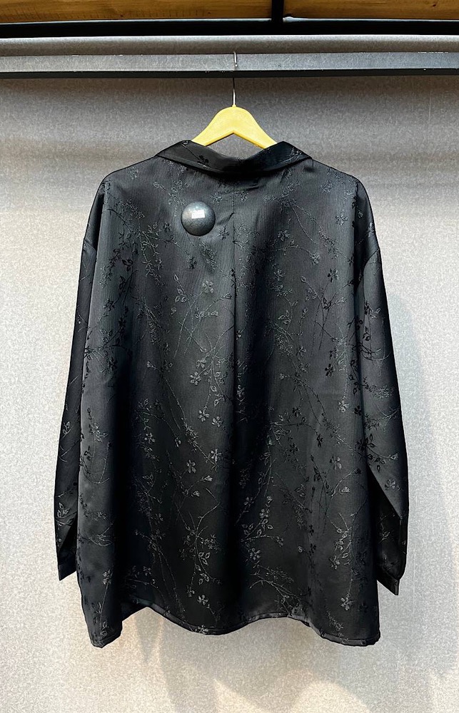 شومیز سایزبزرگ مدل ژاکارد طرحدار کد 544