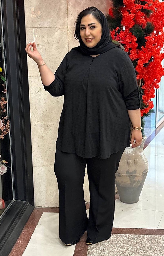 شومیز سایزبزرگ مدل سارا کد 548