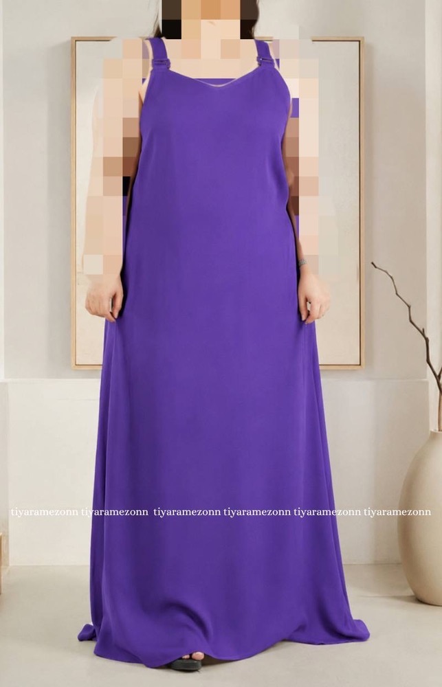 پیراهن  سایز بزرگ مدل  سگک دار ساحل کد 561