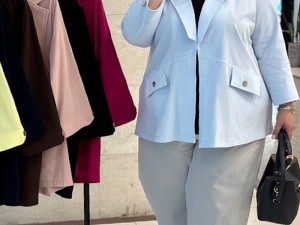 انتخاب کت و شلوار زنانه سایز بزرگ بر اساس فرم بدن: راهنمای کاربردی