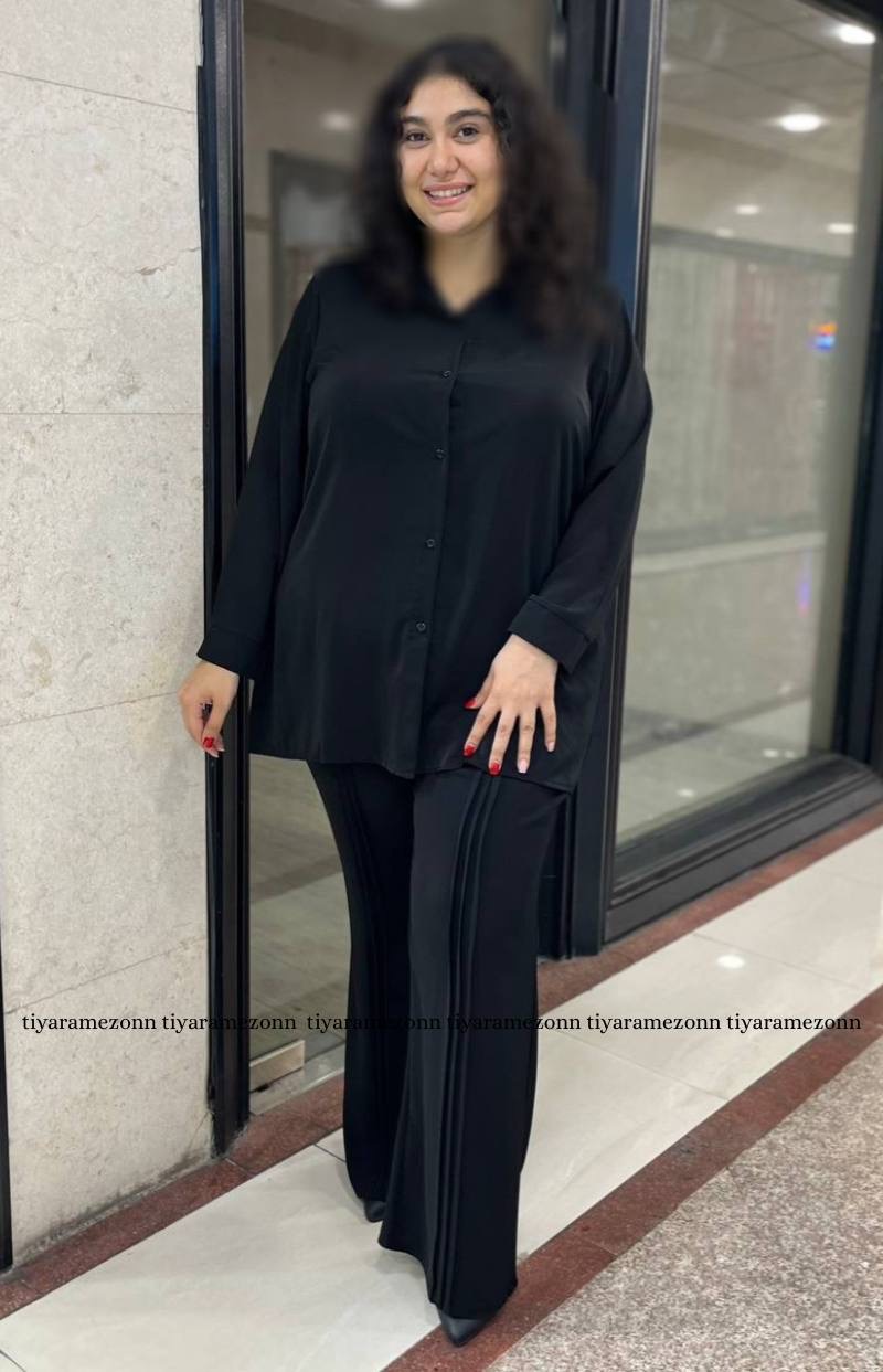 شلوارسایزبزرگ مدل مورگان سه پیلی کد 581