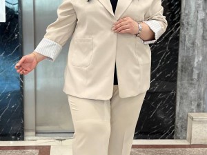 کت زنانه سایز بزرگ؛ ترکیبی از راحتی، اعتماد به‌ نفس و استایل مدرن