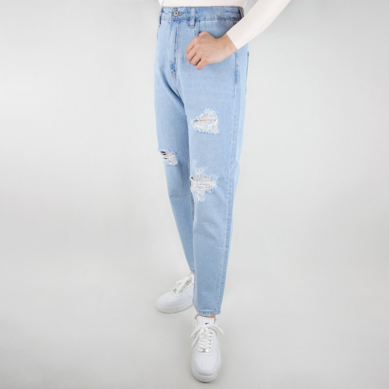 شلوار زنانه جین پر یخی  ONLY