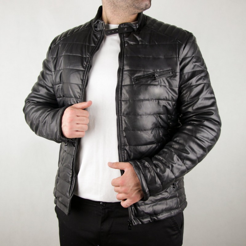 کاپشن مردانه چرم fashion