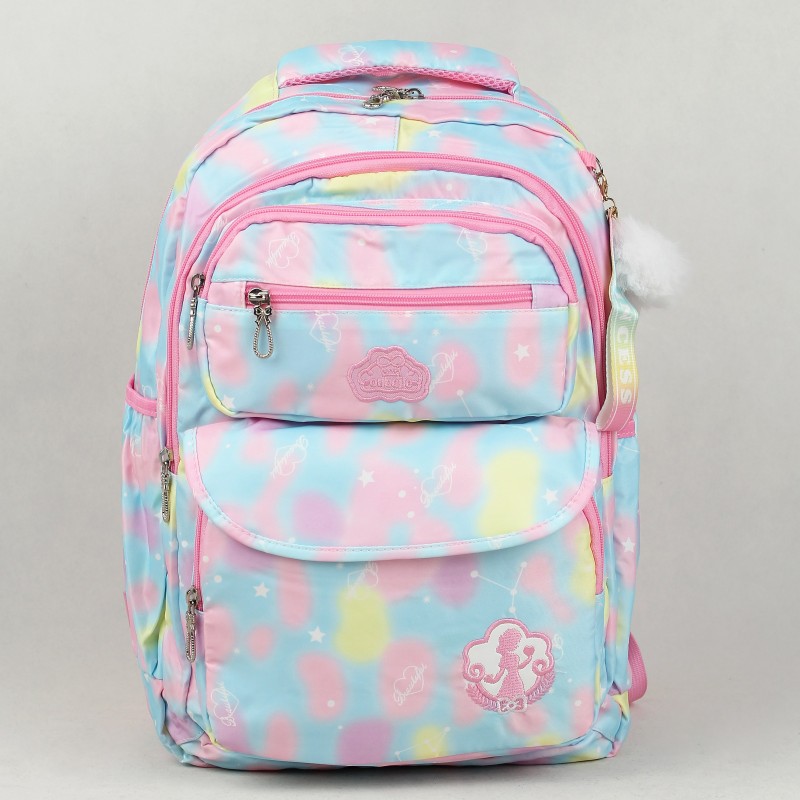 کیف و کوله پشتی دبستانی طرح پرنسس آبی