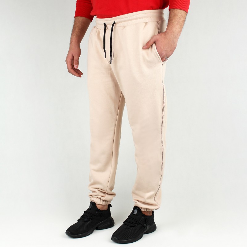 شلوار مردانه اسلش کرم بابی