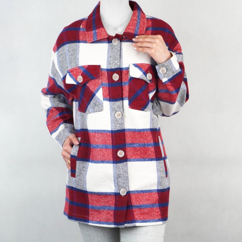 پیراهن کتی زنانه طرح دو جیب