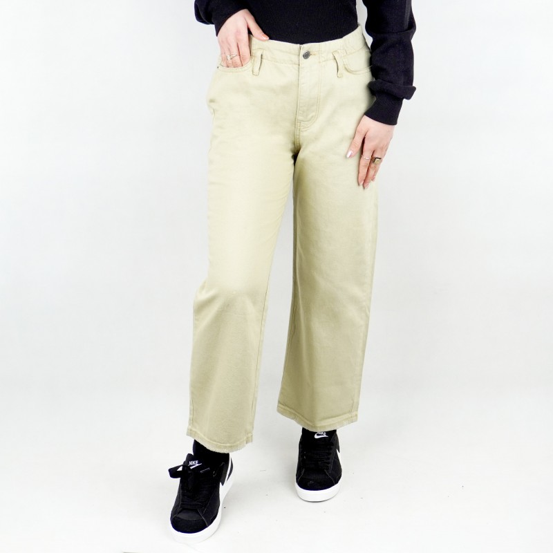 شلوار جین زنانه زیما خاکی