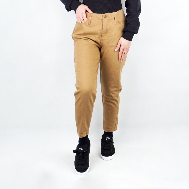 شلوار جین زنانه زیما نسکافه ای