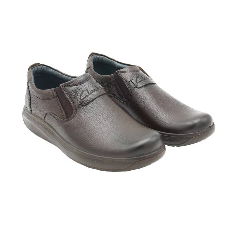 کفش مردانه ترکیبی قهوه ای تیره