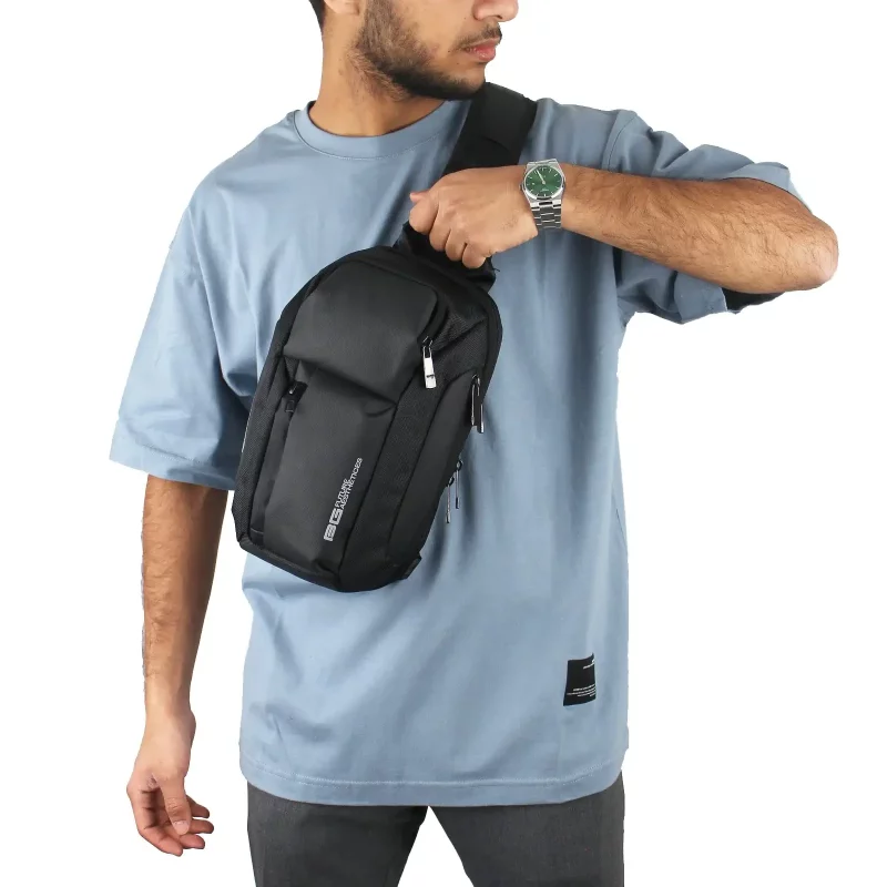 کیف دوشی مردانه مشکی BG