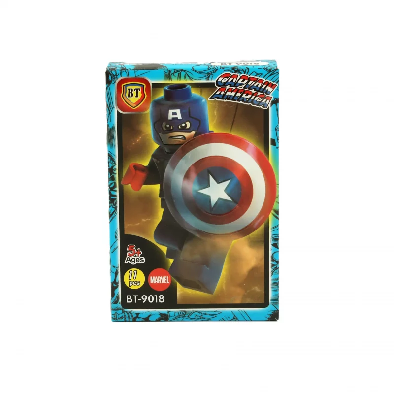 لگو ساختنی شخصیت کاپیتان آمریکا کد BT-9018