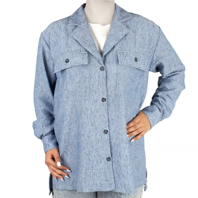 شومیز مانتویی زنانه