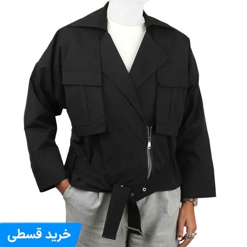 بارانی یقه دو جیب