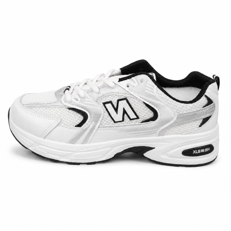 کتانی زنانه نیوبالانس  سفید مشکی  New Balance