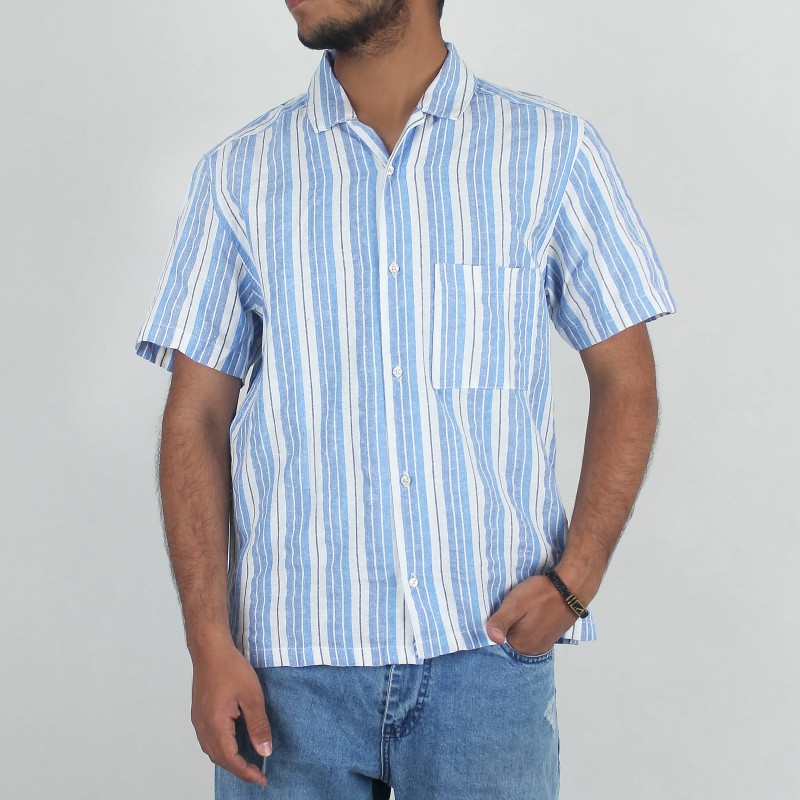 پیراهن آستین کوتاه مردانه