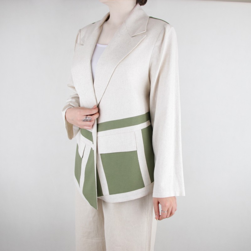 مانتو پاییزه زنانه کتی پشت چاکدار