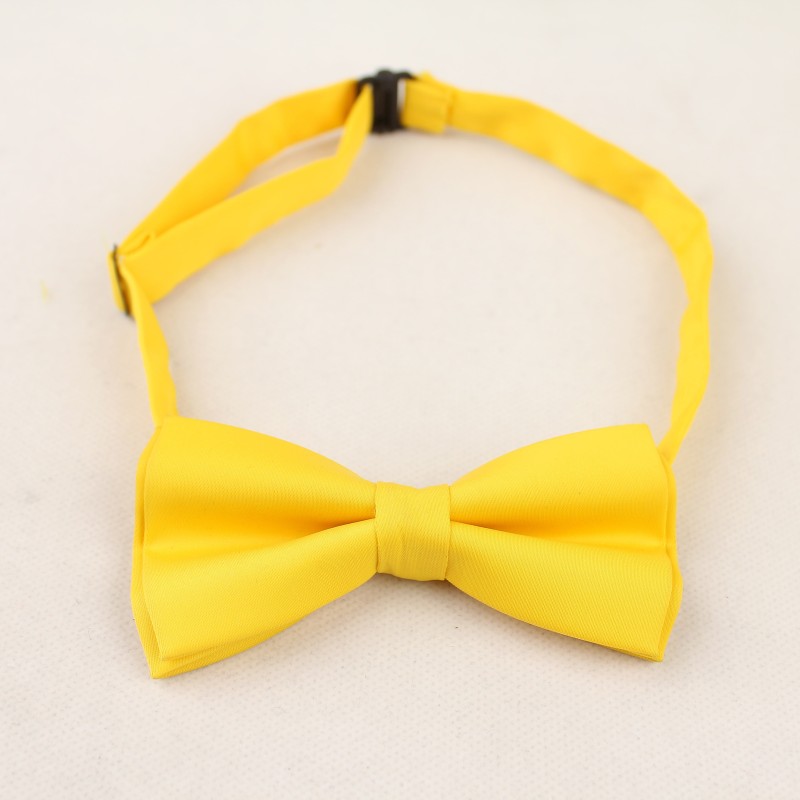 پاپیون مردانه زرد