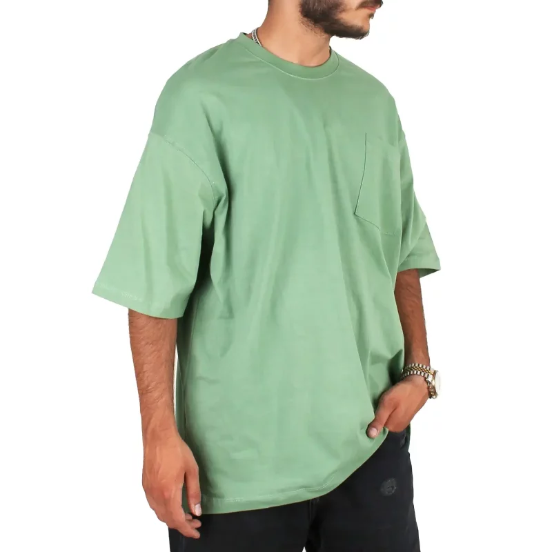 تیشرت مردانه از برند pull & bear جیب دار