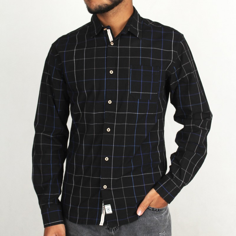 پیراهن مردانه طرح چهار خانه کد 4