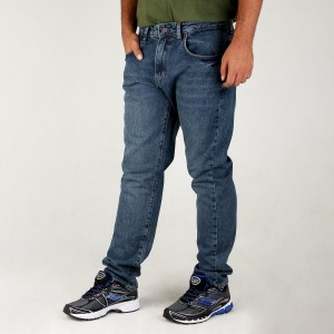 شلوار مردانه جین راسته FEAR HEAR JEANS