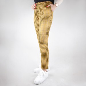 شلوار زنانه میس پوم چهار خونه درشت