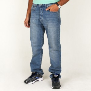 شلوار مردانه جین آبی tommy hilfiger