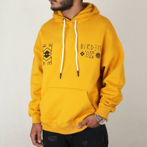 هودی مردانه قواره دار طرح BIRDEN