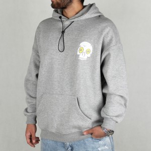 هودی مردانه قواره دار طرح اسکلت