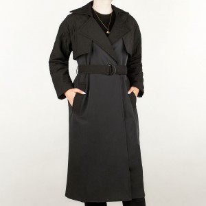 بارانی زنانه  کمربند دار جلو باز