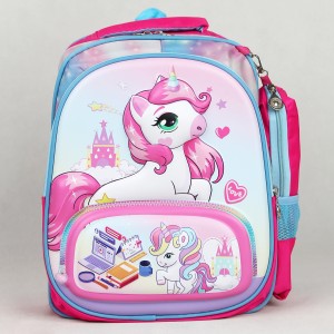 کیف و کوله پشتی دبستانی طرح اسب شاخ دار