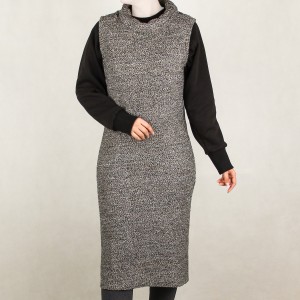 سارافون پاییزه زنانه بلند بافت