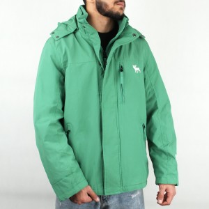 کاپشن مردانه کلاهدار برزنتی