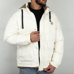 کاپشن مردانه کلاه دار O&L