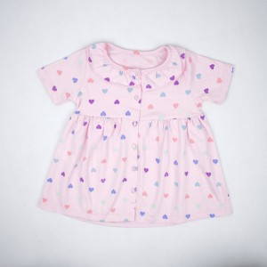 سارافون دخترانه طرح قلبی