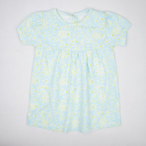 سارافون دخترانه طرح  بابونه pordot